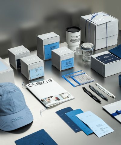 CUBIC3 Branded Items Design 2024 for Overseas Store - lowkey design
